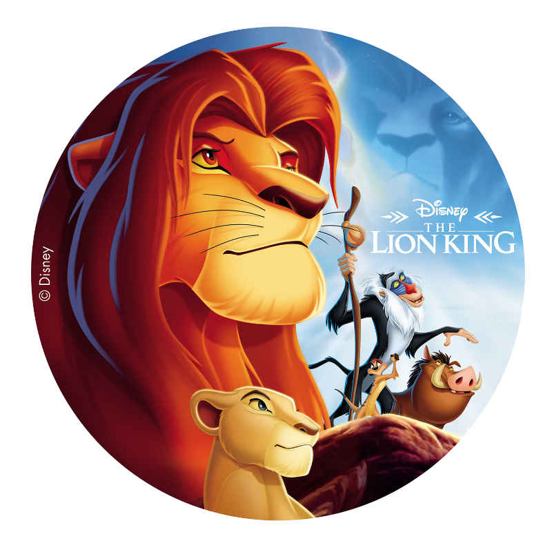 Tortenaufleger Lion King