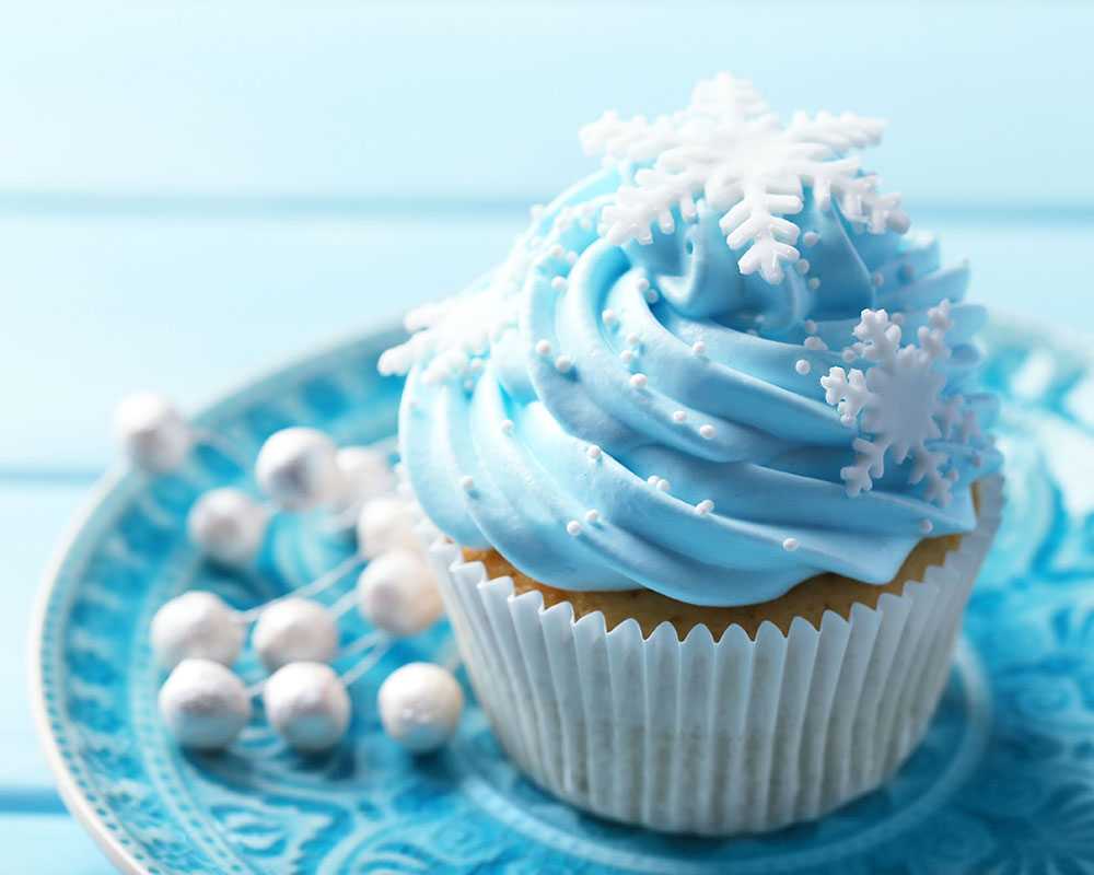 kinderparty frozen-cupcake