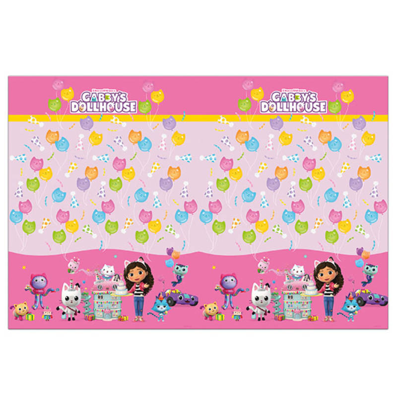 Kindergeburtstag-Tischdecke-Gaby-s-Dollhouse