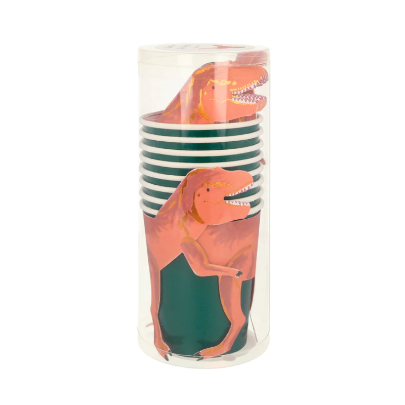 Kindergeburtstag-Partybecher_Meri_T_Rex_8_Stk_1