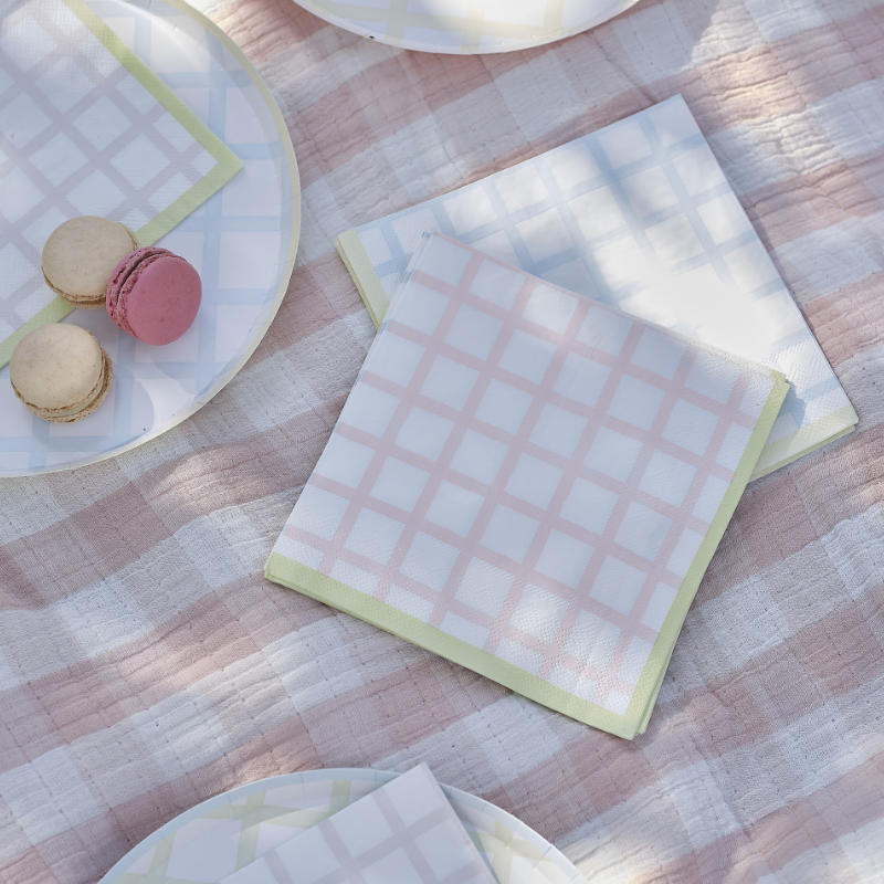 Kindergeburtstag-Servietten-Pastellfarben-2