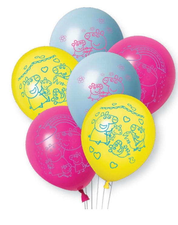 balloons, party balloons, colorful balloons, print balloons, cartoon design