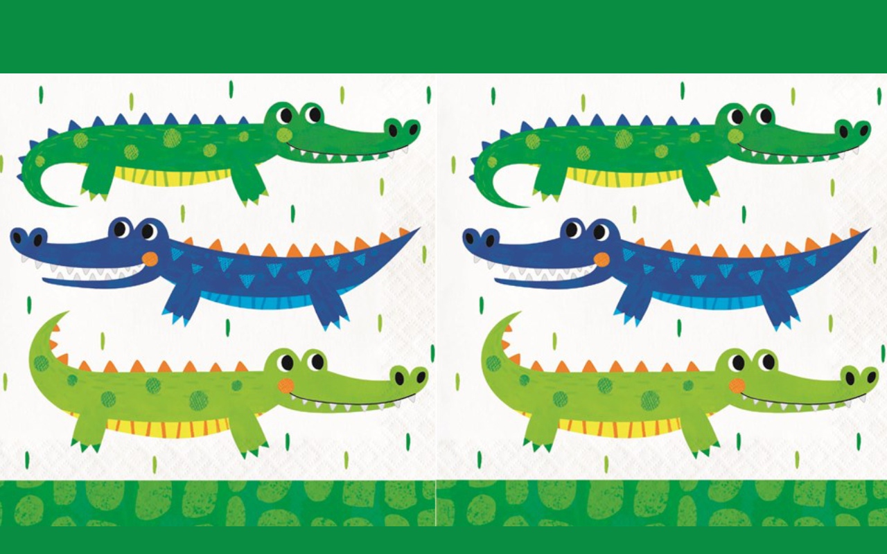kinderparty Motto_Krokodil