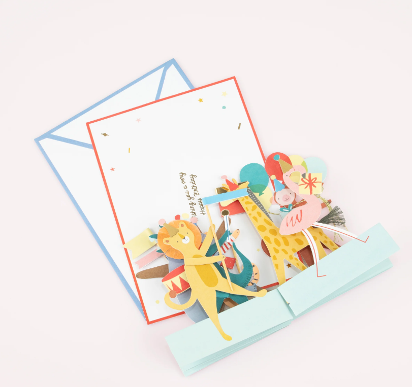 Pop-up Karte, Karte, Tiermotiv, Deko, Geschenk