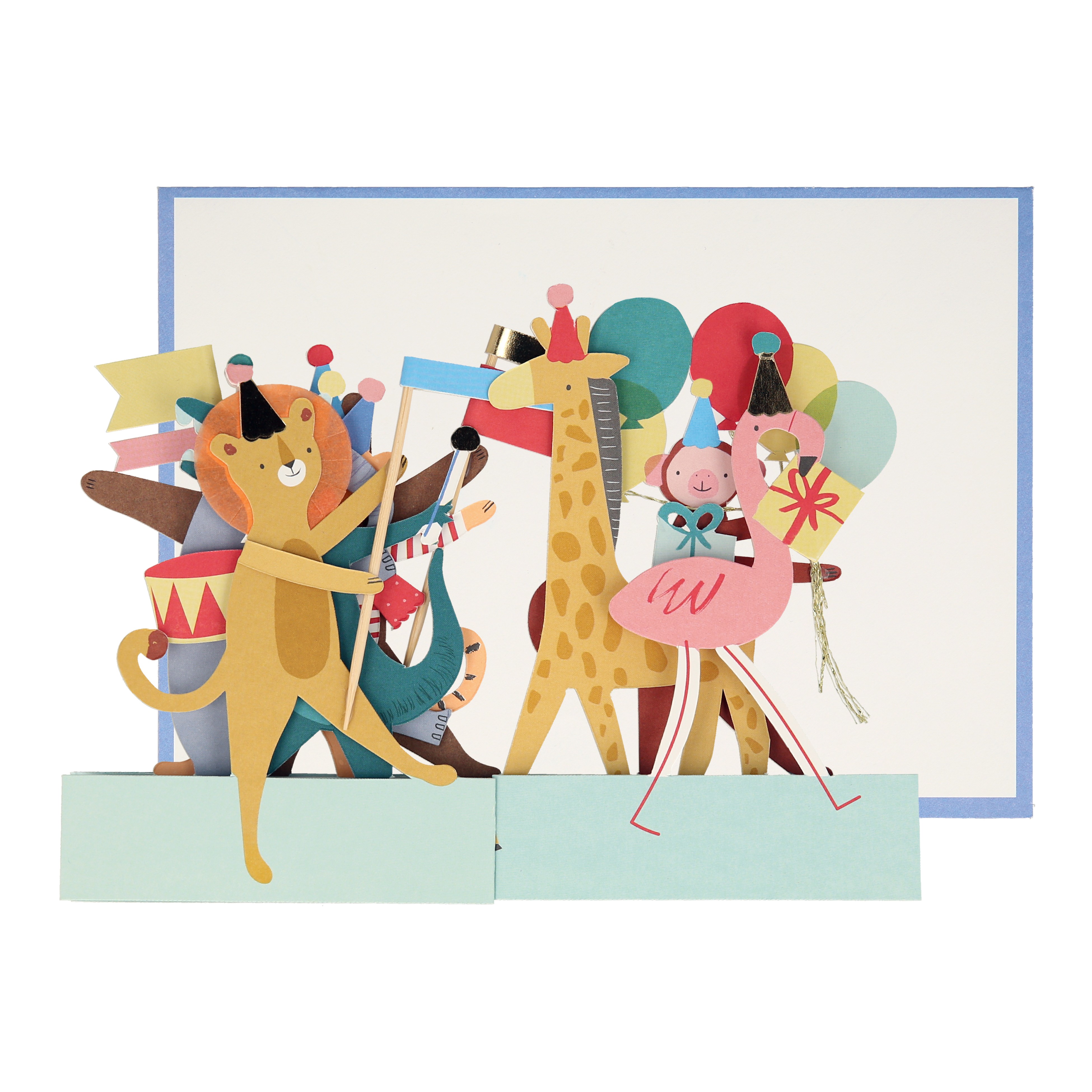 Pappeile, Zirkus, Tierbande, Giraffe, Ersatz-Pappe