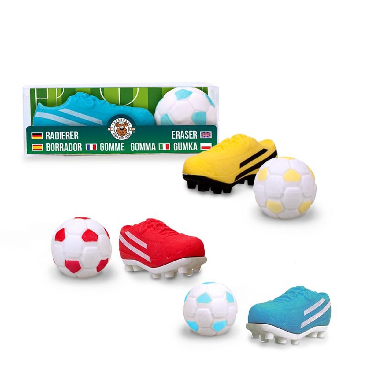 Fußballschuhe, Kinderfußball, Sohle mit Nocken, Stoffball, Set Ballschuhe