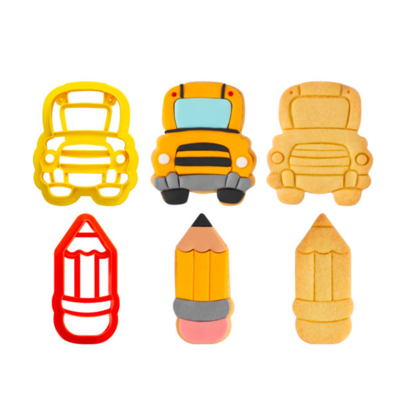 Kindergeburtstag-Ausstechformen-Schulbus-Bleistift-2