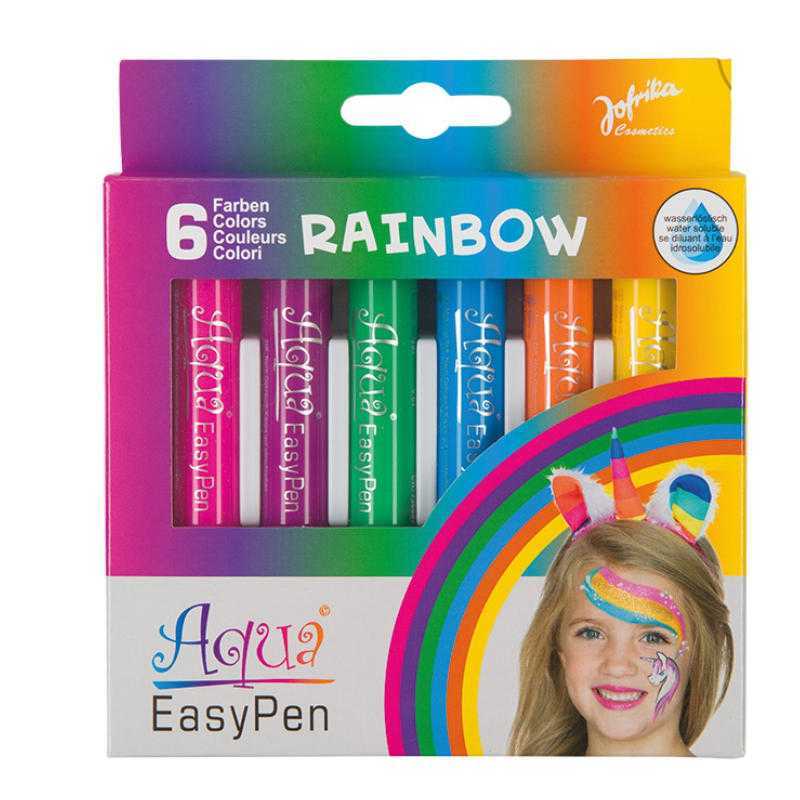Aqua Easy Pen Schminkstifte, 6 Stk