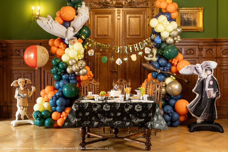 Ballonenschmuck, Geburtstagsparty, Tischdekoration, Partydekoration, Kuchen