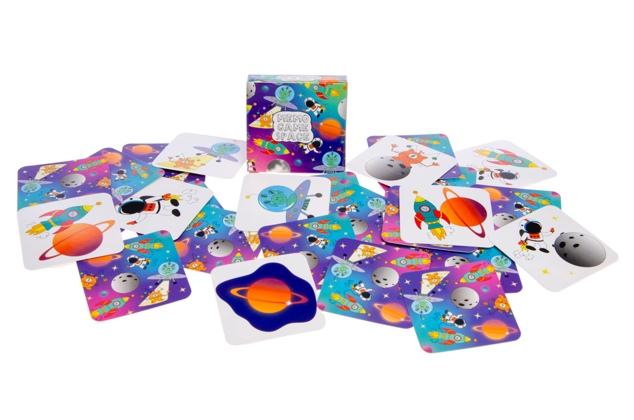 Memory-Spiel, Weltraum, Karten, Planet, Astronaut