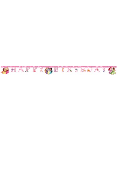 Happy Birthday, Banner, Decor, Pink, Party