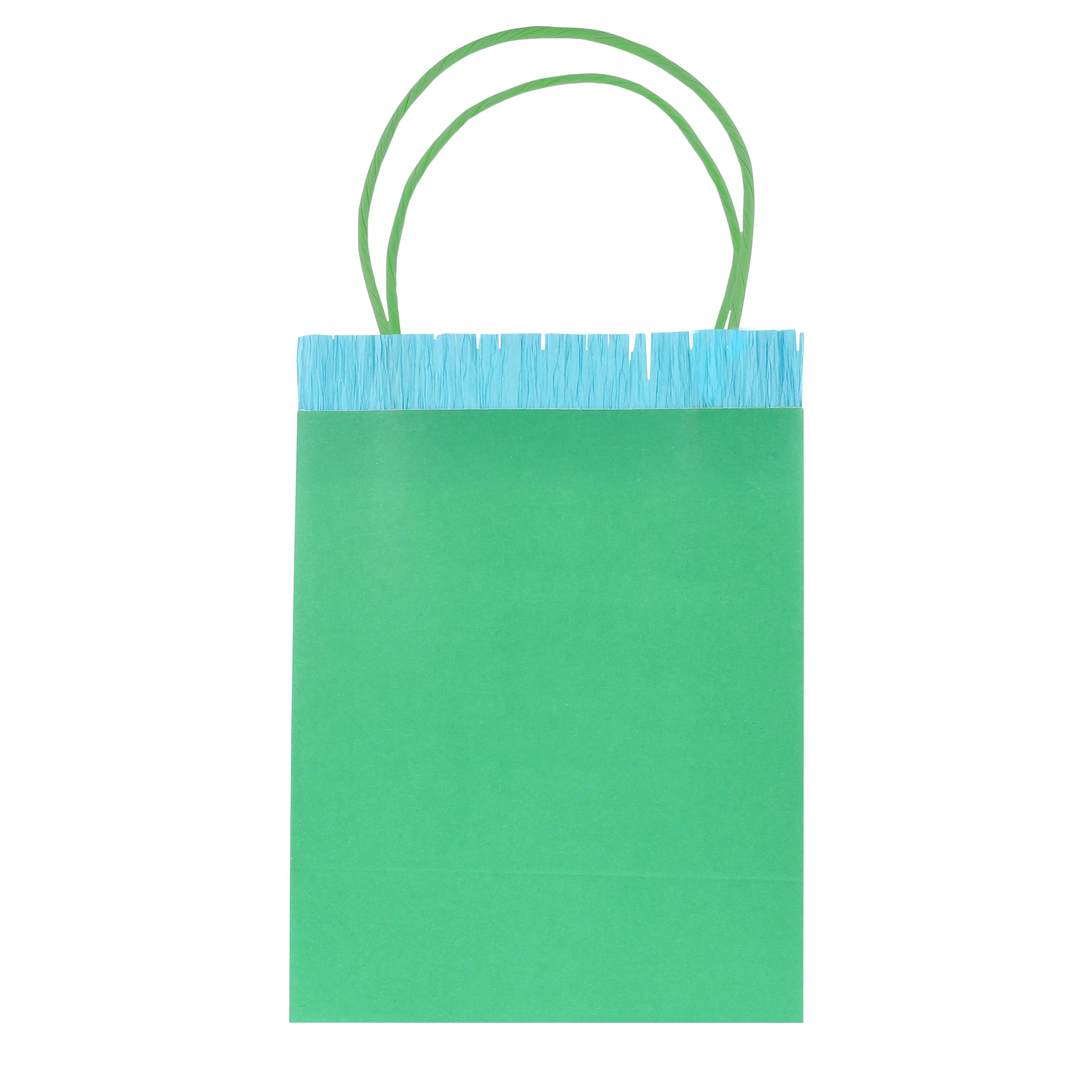 geschenktüte, grün, papiertüte, Griffe, einfache