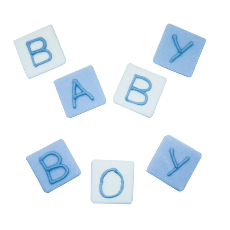Kindergeburtstag-Zuckerdekor-Babyboy