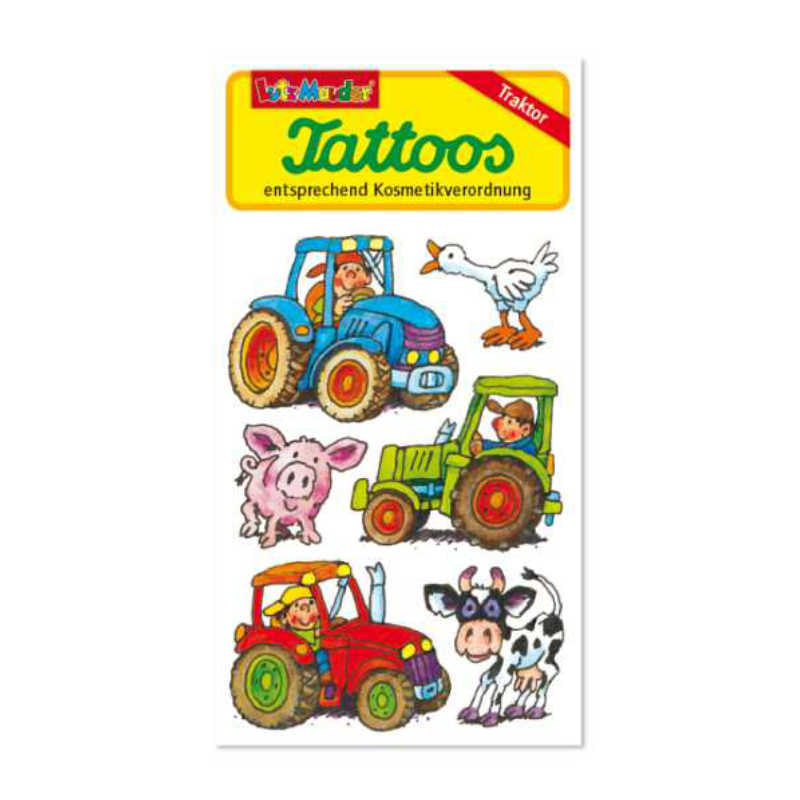 Klebetattoos Bauernhof