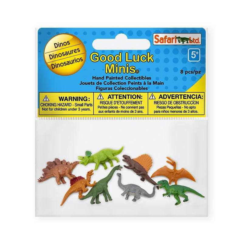 Mini Tiere Dinosaurier, 8 Stk.