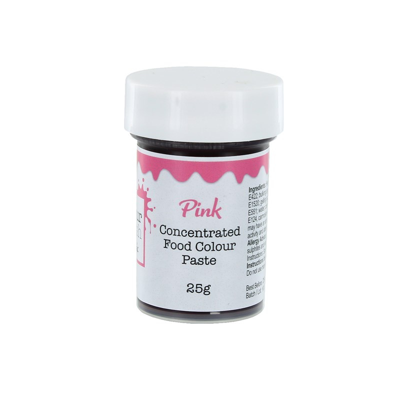 Kindergeburtstag-Lebensmittelpaste-Pink-1