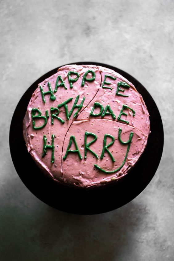 kinderparty harry-cake