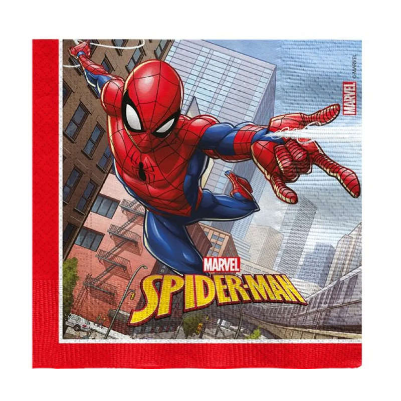 Kindergeburtstag-Servietten_Spiderman_20_Stk_2