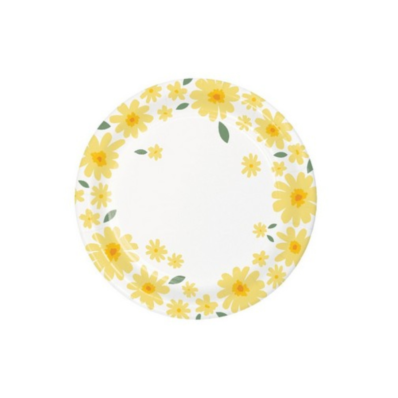 Kindergeburtstag-Partyteller-Ganseblumen-klein-2