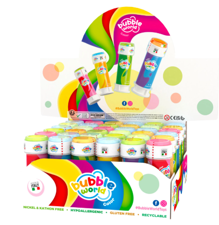 Blasen, Bubble World, Schleim, Glitzer, Farben