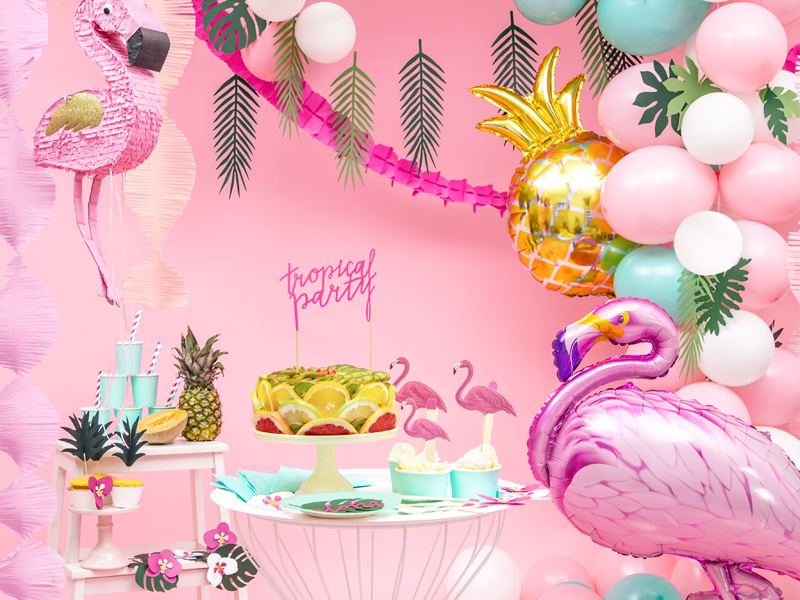 Pinkeliefer, Partybuffet, Torte, Ballon, Dekoration
