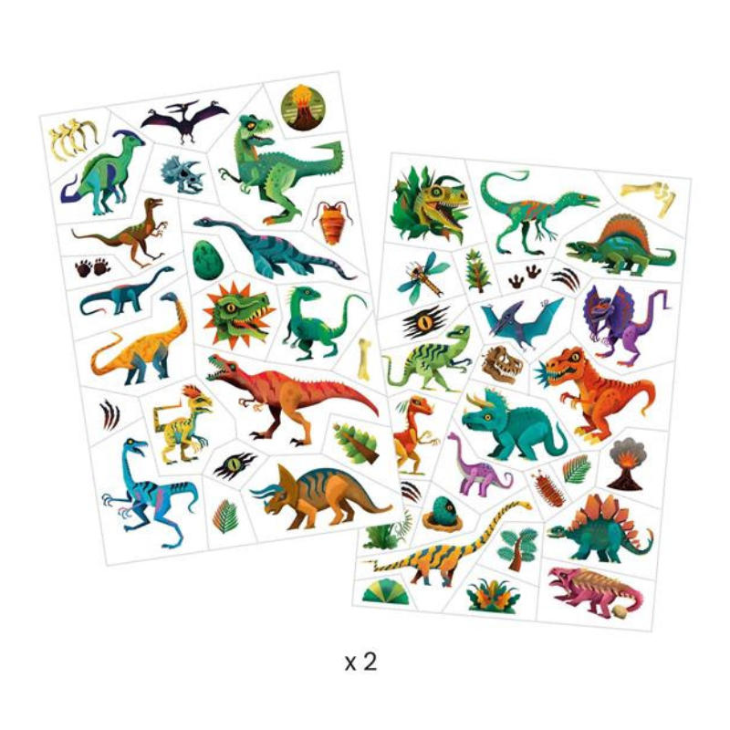 Kindergeburtstag-Djeco_Tattoos_Dinosaurier_1