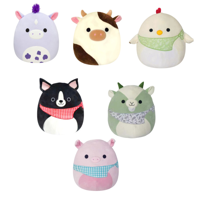 Squishmallows 19cm Spring Farm, 1 Stk. Assort.