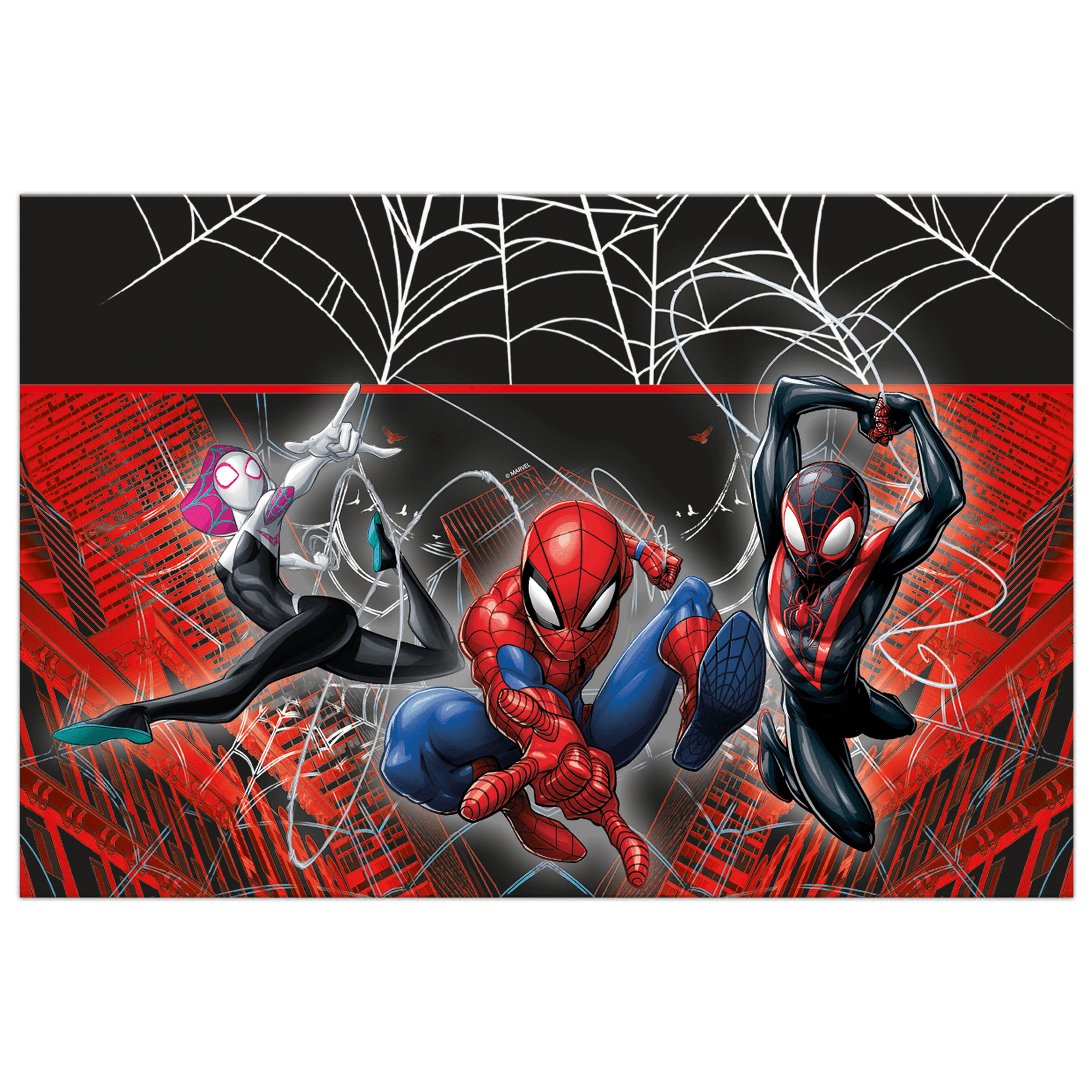 Spider-Man, Superheld, Comic-Kunst, Web-Slingers, Stadt Hintergrund