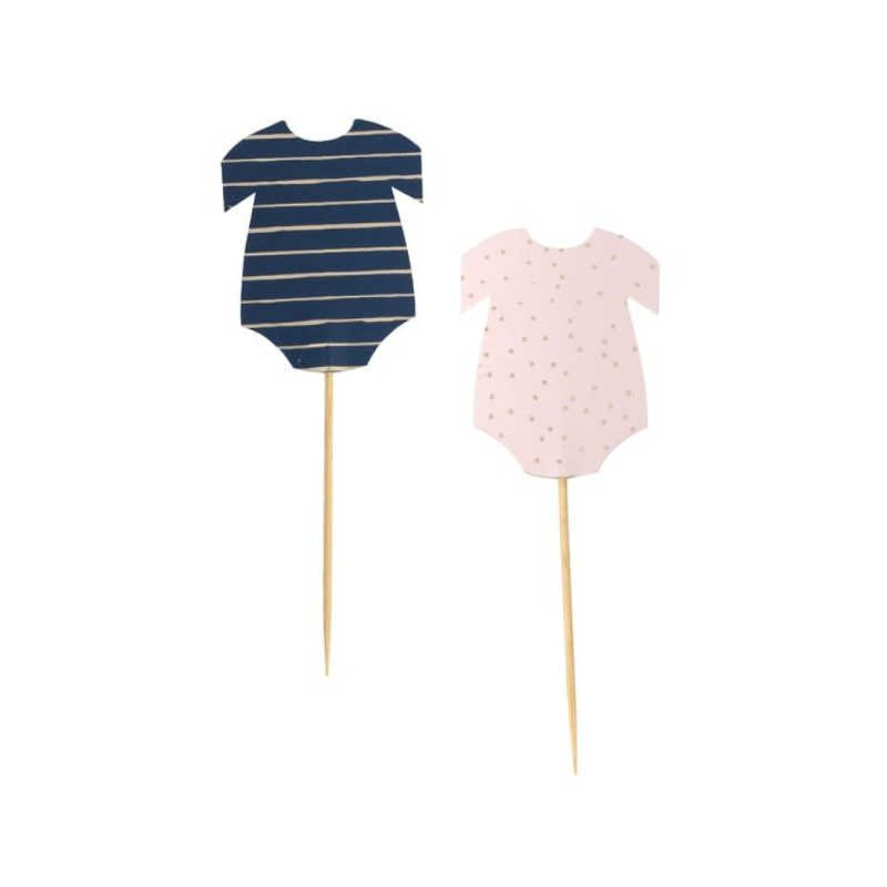Kindergeburtstag-Cupcake_Topper_Gender_Reveal_Rosa_Marineblau_1