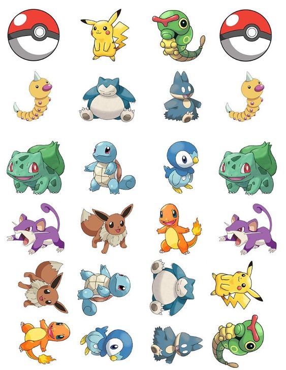 kinderparty pokemons