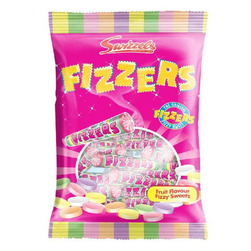 Swizzels Fizzers 200g
- Süsses für den Kindergeburtstag - Partyfood - Süssigkeiten für Party - junior-partyshop.ch