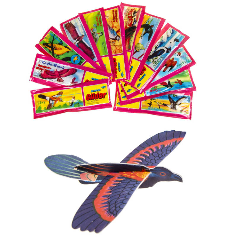 Kindergeburtstag-Styroporflieger-Vogel-1