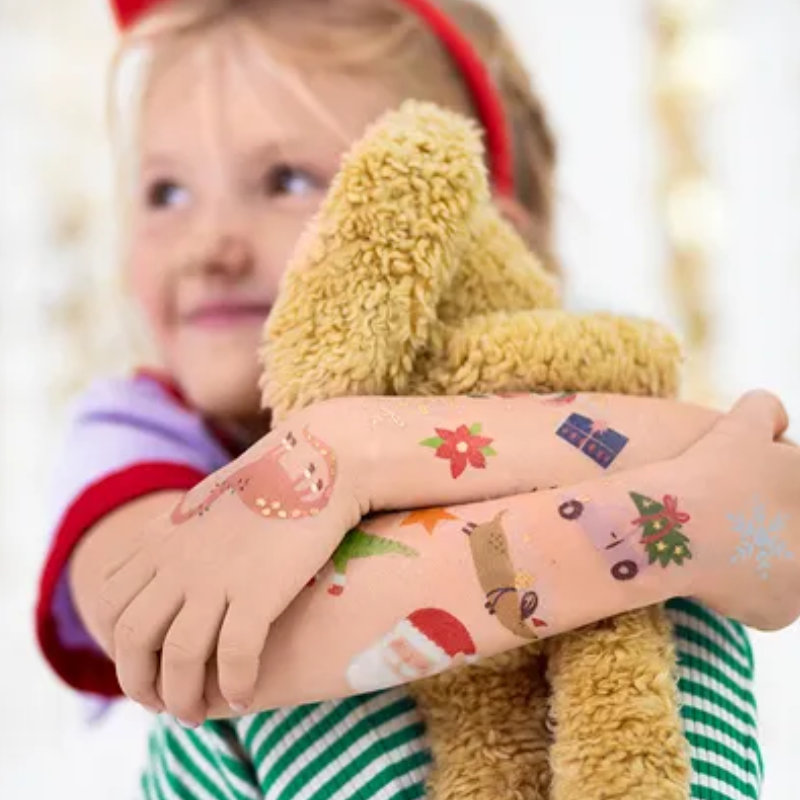 Kindergeburtstag-Tattoos_Ho_Weihnachten_1