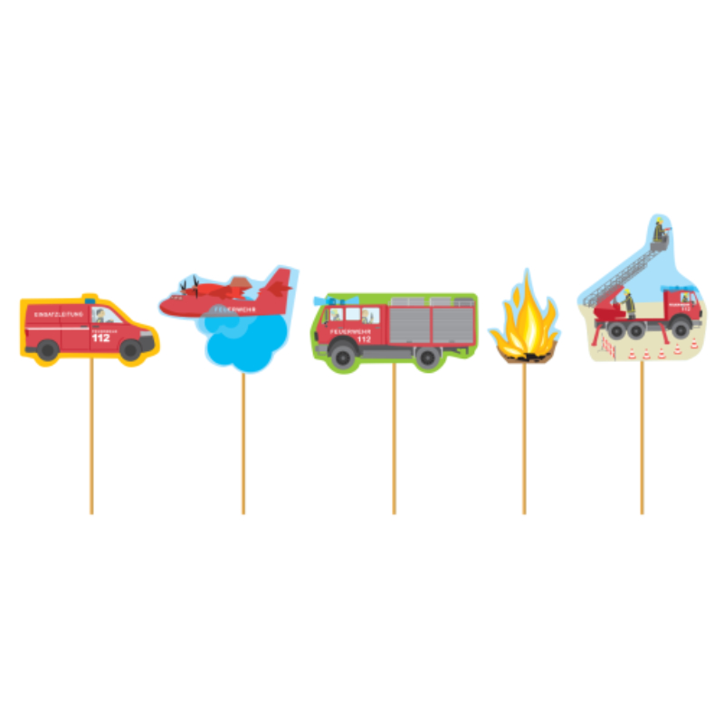 Kindergeburtstag-Partypicker_Feuerwehr_10_Stk