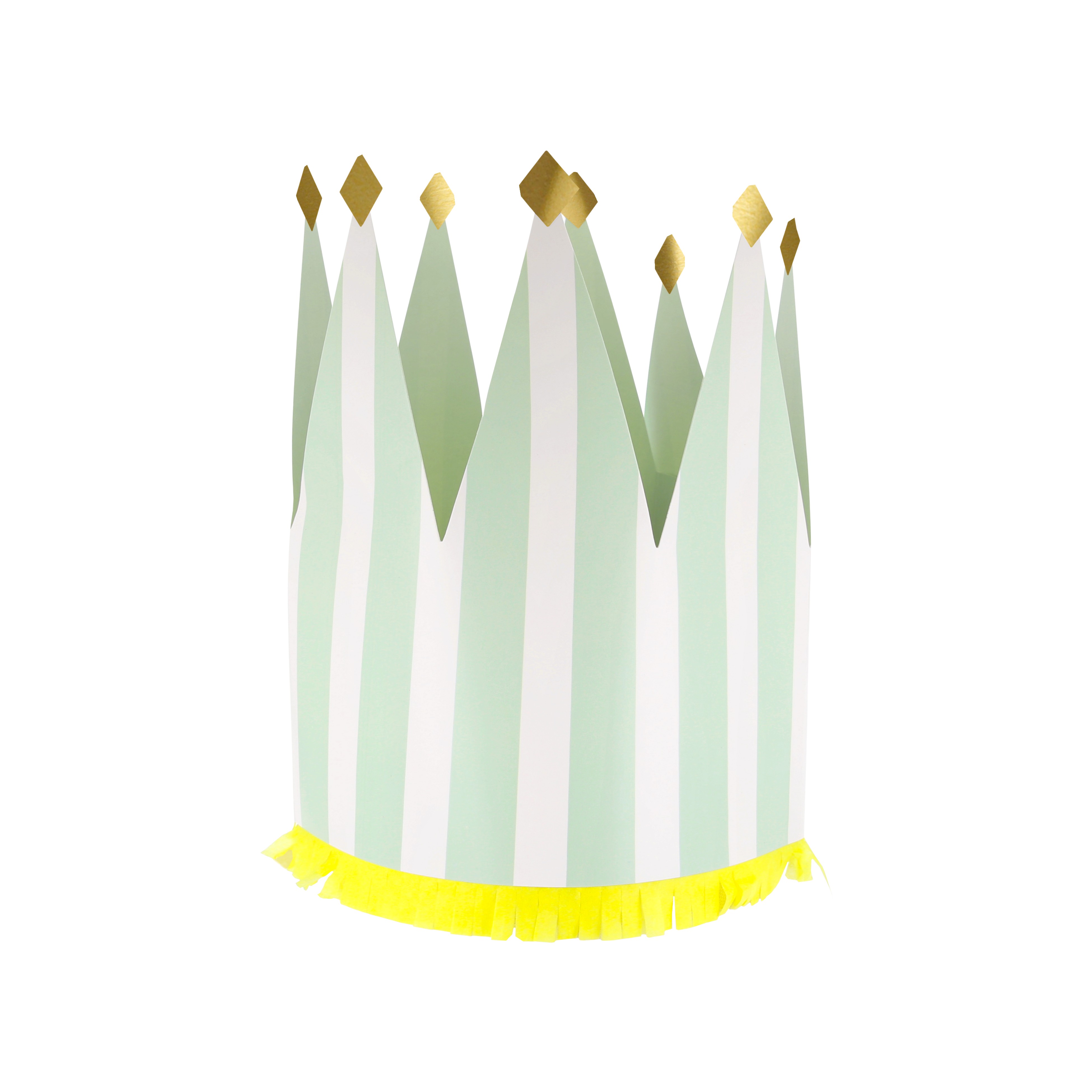 party-hat, 帽子, decorative-hat, paper-hat, green-white-stripes