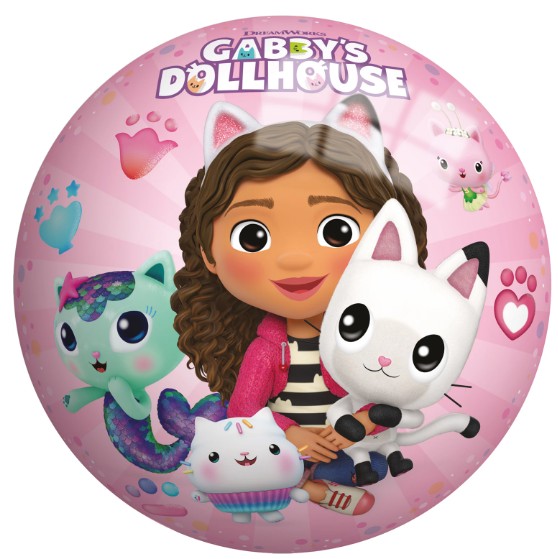 Dollhouse, Puppenfigur, Katzenfigur, Pinker Ball, Kinderspielzeug