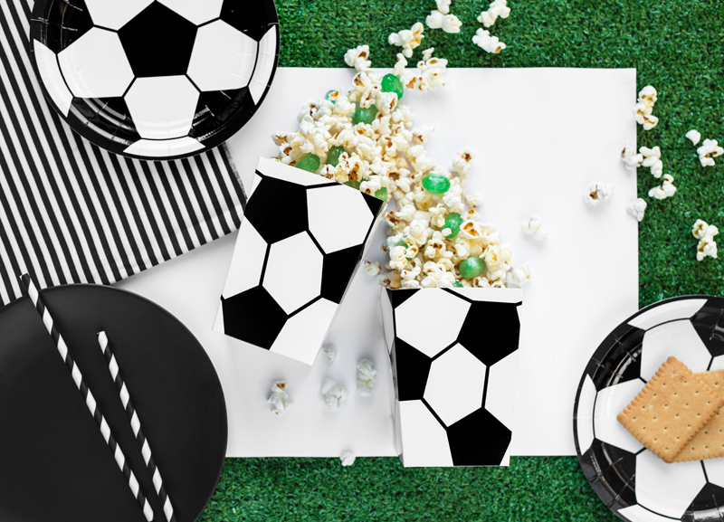 Fußball, Sport, Essen