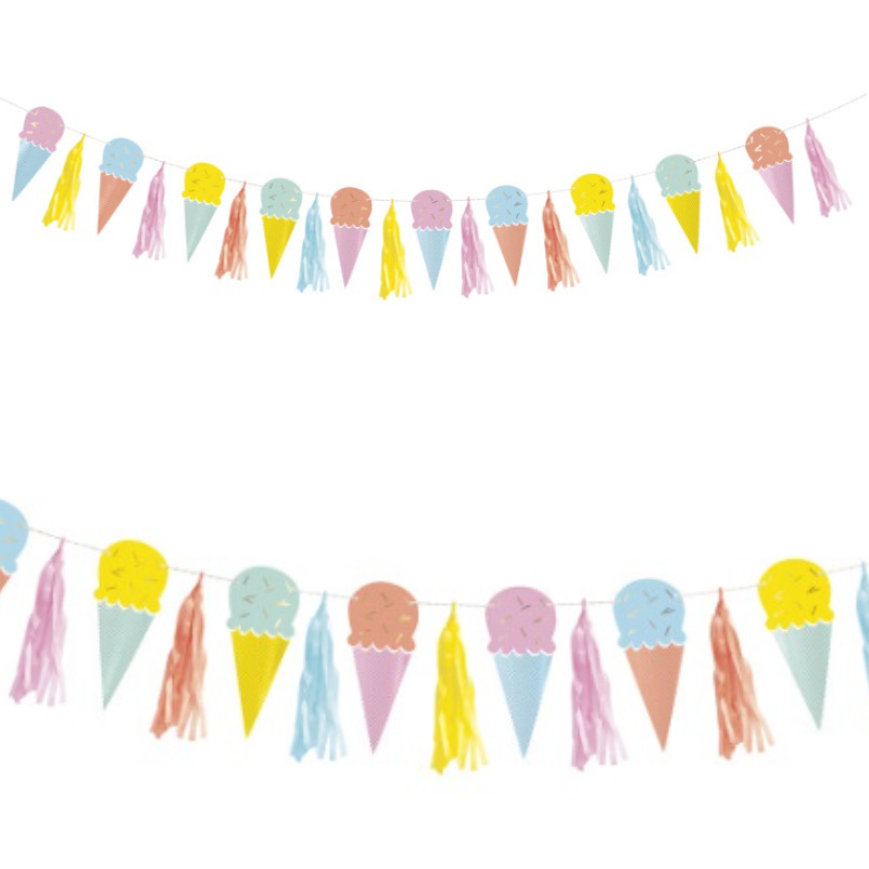 Kindergeburtstag-Girlande_Ice_Cream