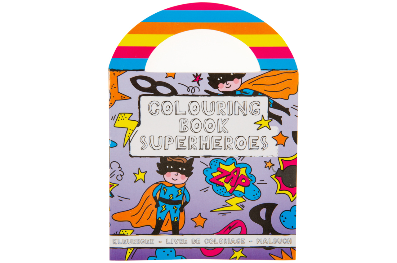 Kinderbuch, Coloring Book, Superheroes, Malbuch, Comic