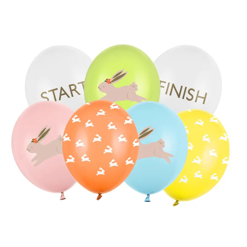 Kindergeburtstag-Luftballons-Osternsuchespiel-1