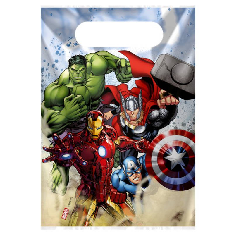 Partytüten Avengers, 6 Stk.