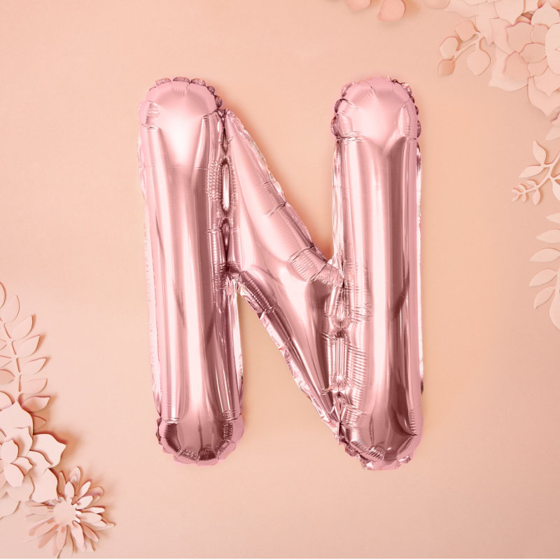 Kindergeburtstag-Folienballon_Buchstabe_N_rose_gold_1_Stk_1