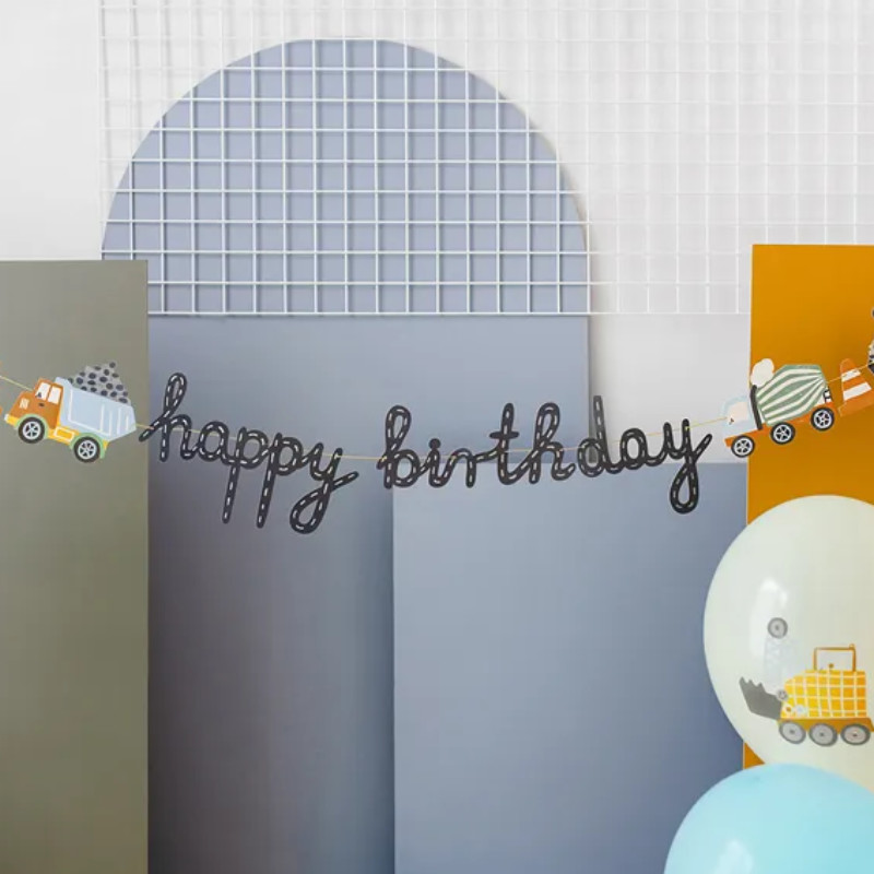 Kindergeburtstag-Girlande_Baufahrzeuge_1