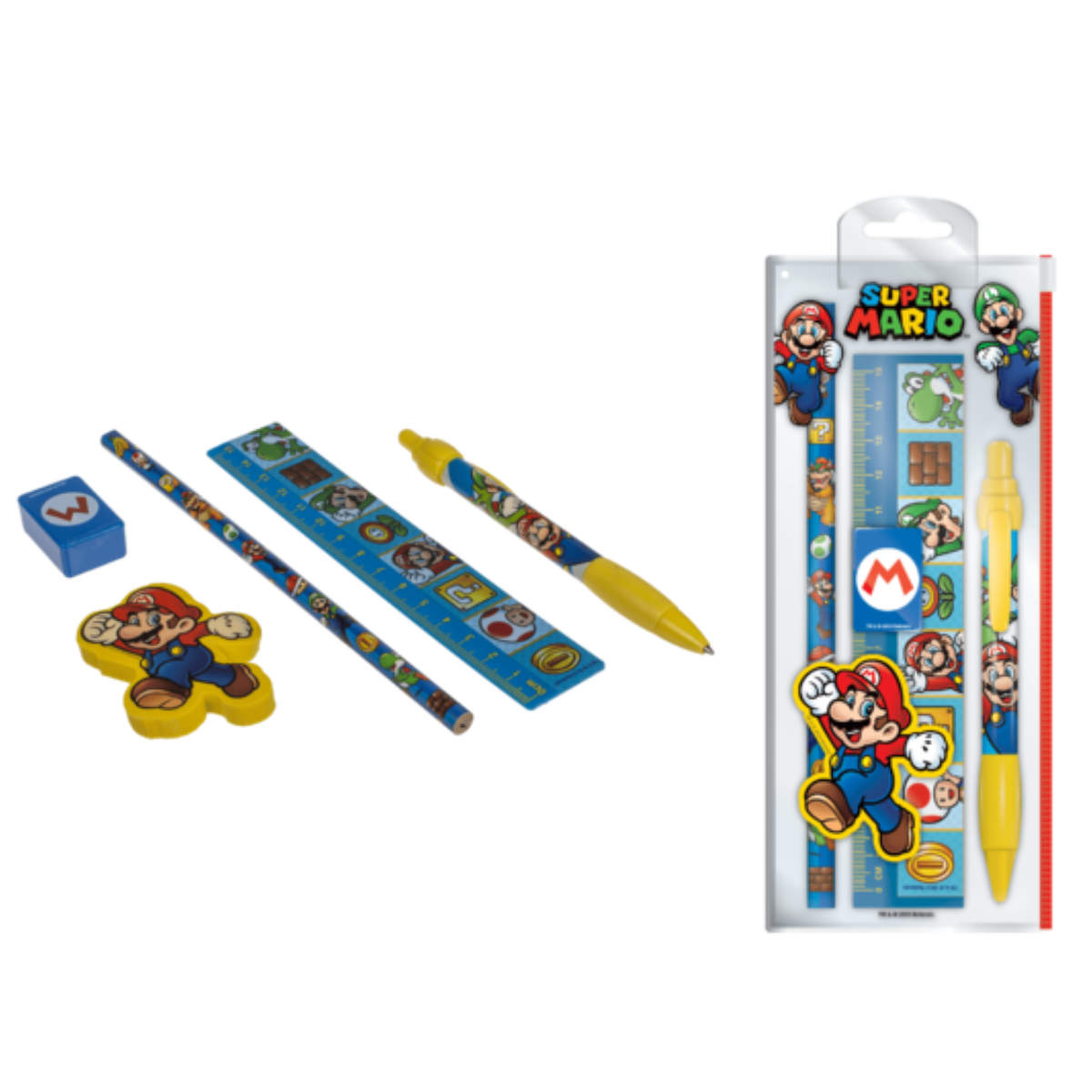 Kindergeburtstag-Schreibset-Super-Mario