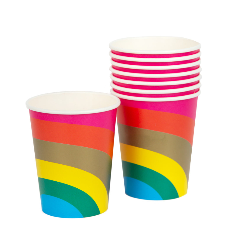 kinderparty Regenbogen_Becher_2