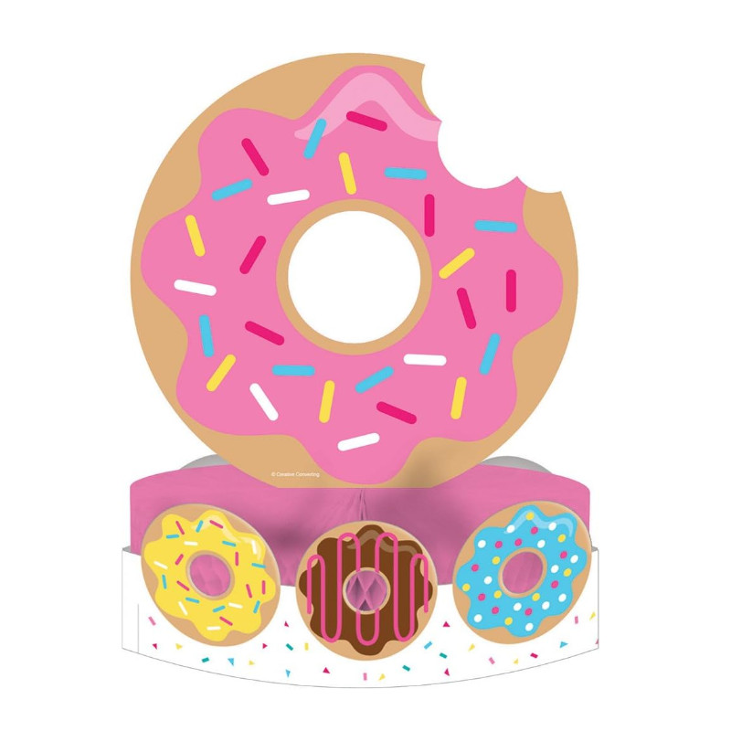 Tischaufsteller Donut Party, 1 Stk.