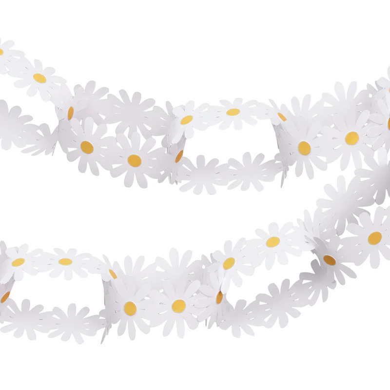 Kindergeburtstag-Girlande-Meri-Meri-DIY-Ganseblumen-3