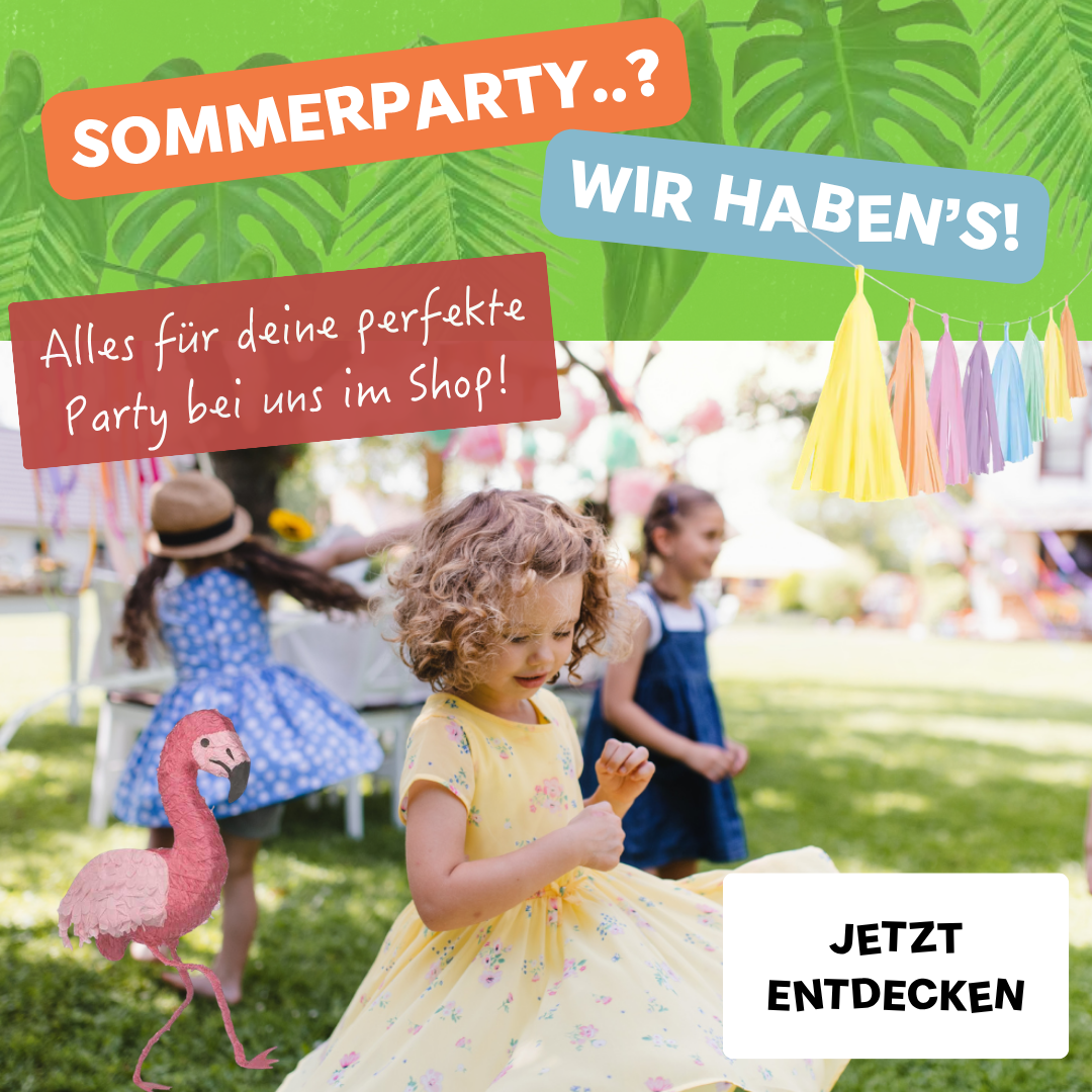 Kindergroup, Party decoration, Flamingo, Pompoms, Dresses