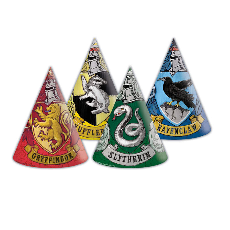 Partyhüte Harry Potter, 6 Stk. 