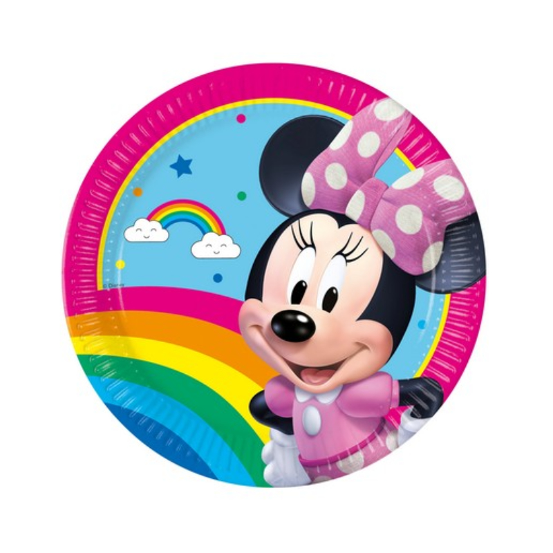 Ballon, Minnie Maus, rosa Schleife, Regenbogen, Partydekoration